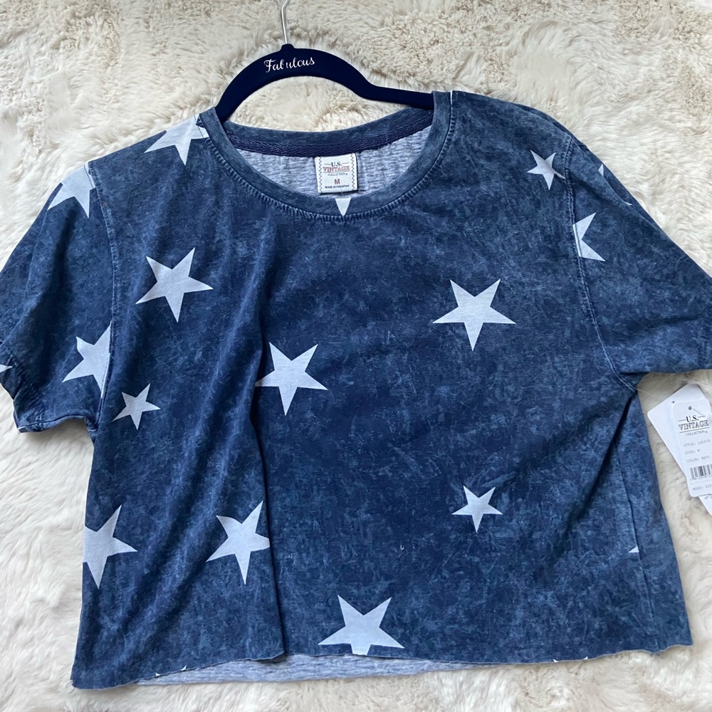 US Vintage star shirt